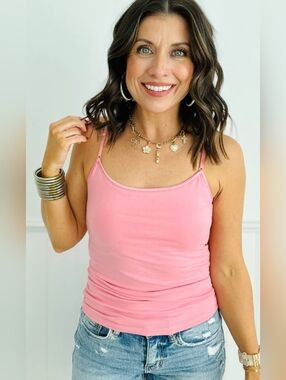 Built-in Bra Tank Top NWOT